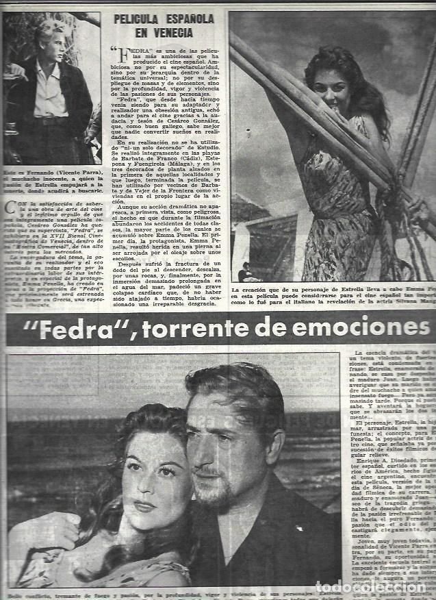 Postais: LAMINA 32699: Emma Penella como Fedra - VVAA