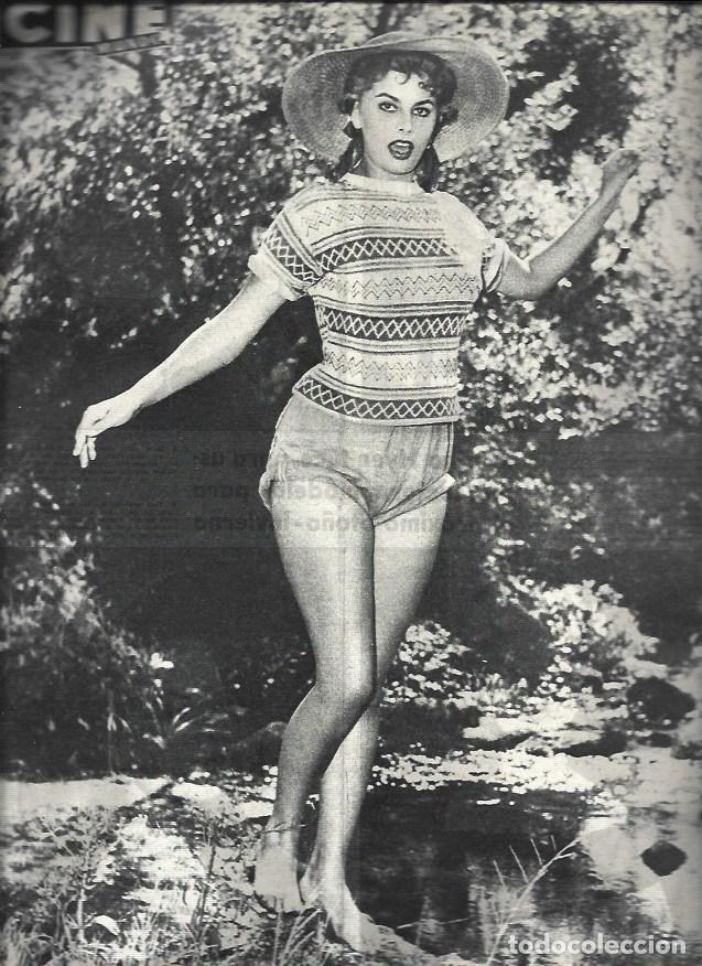 Postkarten: LAMINA 32684: Sofia Loren en contraportada - VVAA