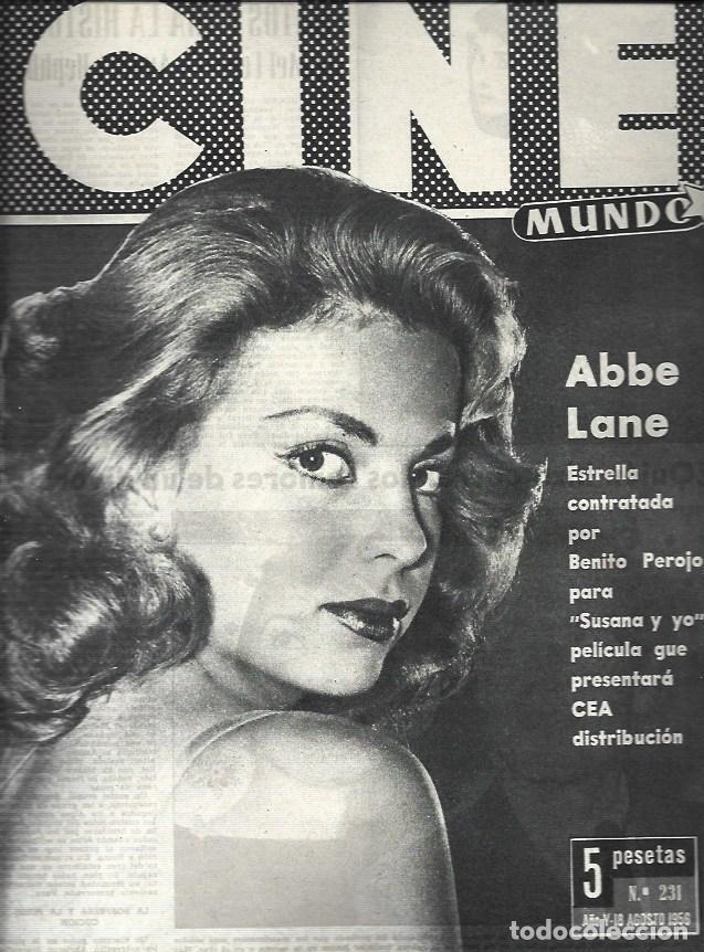 Postcards: LAMINA 32673: Abbe Lane en portada - VVAA