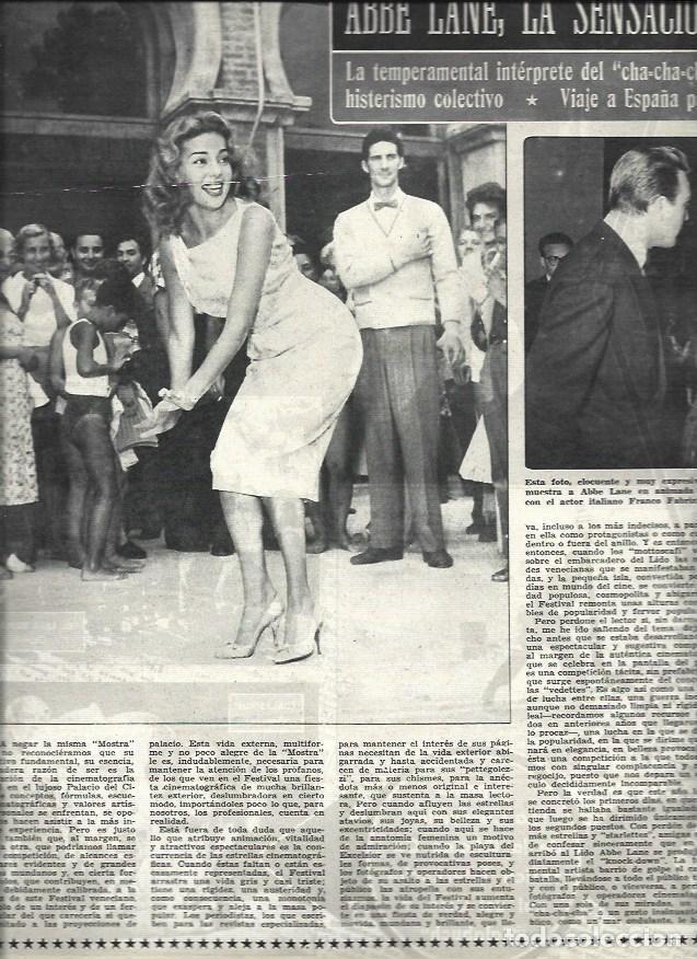 Cartoline: LAMINA 32719: Abbe Lane en Espa&ntilde;a - VVAA