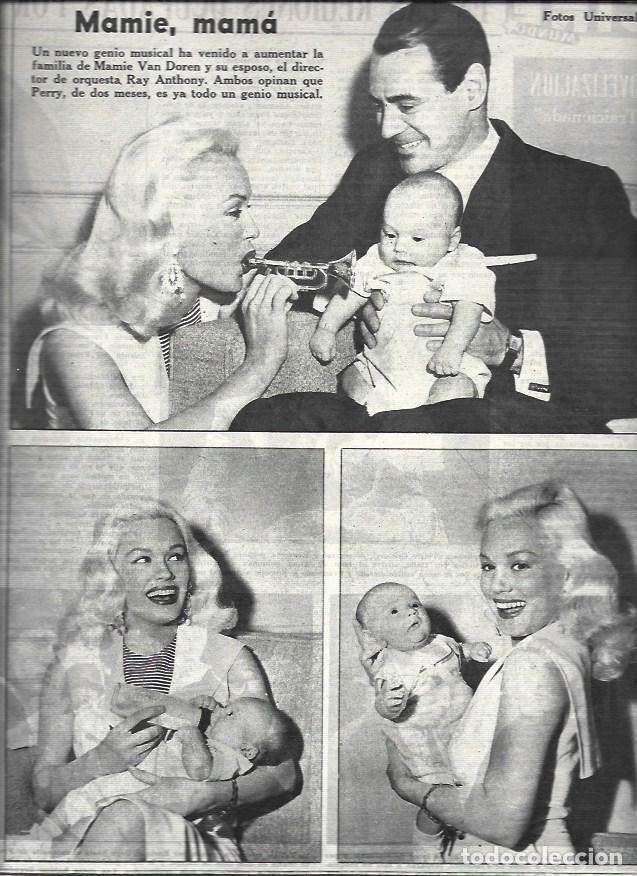 Postkarten: LAMINA 32657: Mamie Van Doren y Ray Anthony, padres - VVAA
