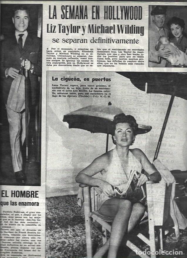 Cartes Postales: LAMINA 32666: Lana Turner, Liz Taylor y Michael Wilding - VVAA