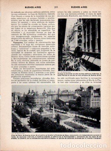 Postales: LAMINA V27005: Plaza de Mayo en Buenos Aires - Varios