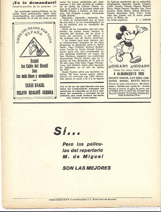 Postales: LAMINA 34133: Publicidad de Cafes de Brasil y almanaques de Mickey Mouse - VVAA