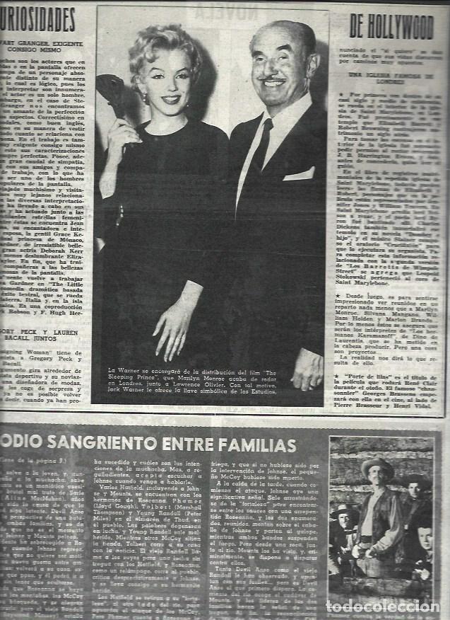 Postales: LAMINA 32756: Marilyn Monroe recibiendo la llave de Warner Studios - VVAA