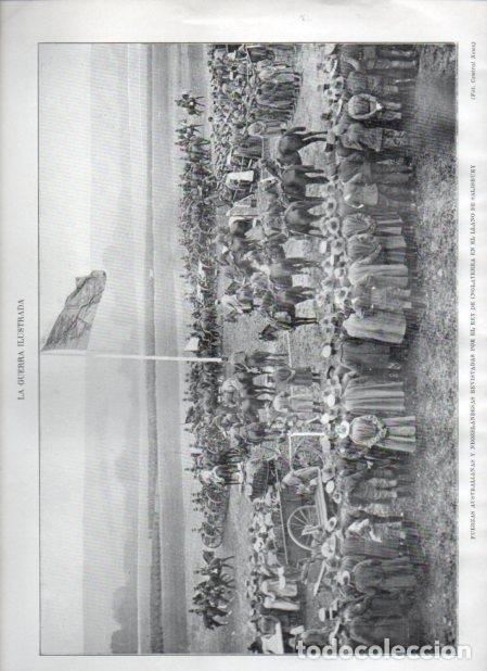 Cartes Postales: LAMINA V20917: Fuerzas australianas y neozelandesas en el llano de Salisbury - Augusto Riera