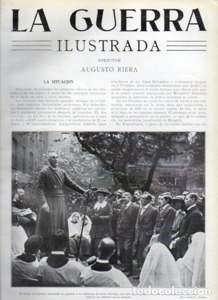Cartoline: LAMINA V20907: El obispo de Londres junto a los feligreses de Saint Botolph - Augusto Riera