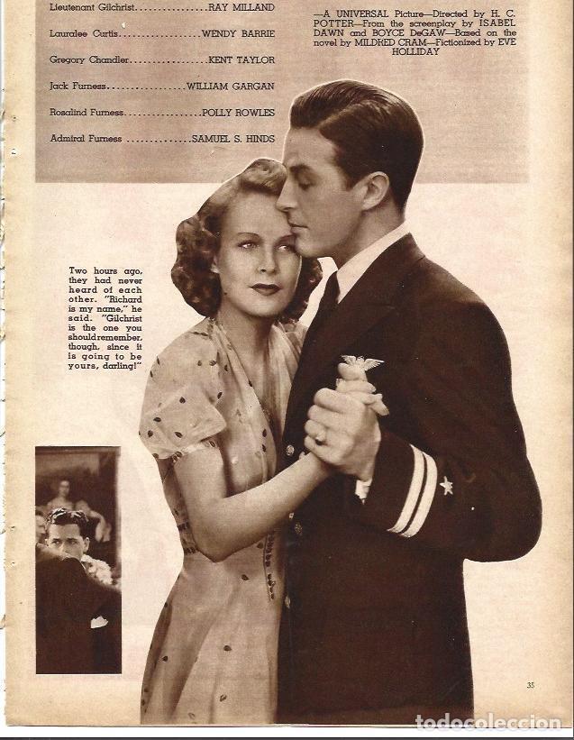 Postkarten: LAMINA 34242: Ray Milland y Wendy Barrie - VVAA