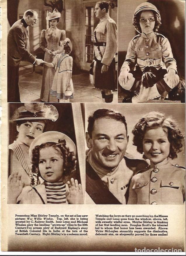 Postales: LAMINA 34254: Shirley Temple en Wee Willie Winkie - VVAA