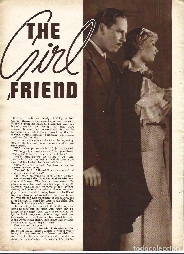 Cartes Postales: LAMINA 34187: Roger Pryor y Ann Sothern en The Girlfriend - VVAA