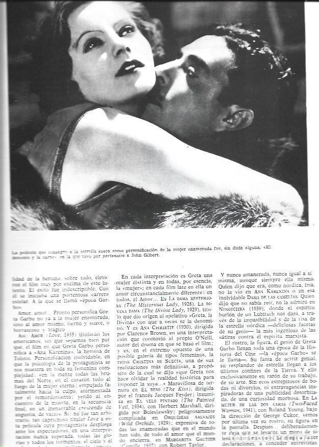 Postales: LAMINA 33882: Greta Garbo en El demonio y la carne - VVAA