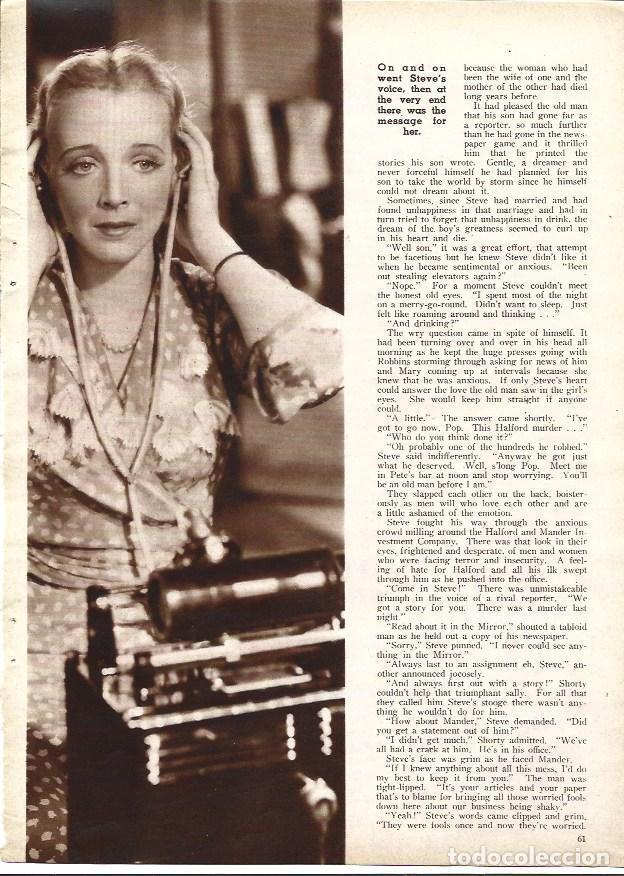 Cartoline: LAMINA 34197: Virginia Bruce en The Murder Man - VVAA