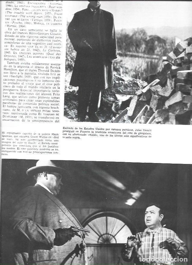 Cartoline: LAMINA 34016: Orson Welles en Sed de mal y escena de Rififi - VVAA
