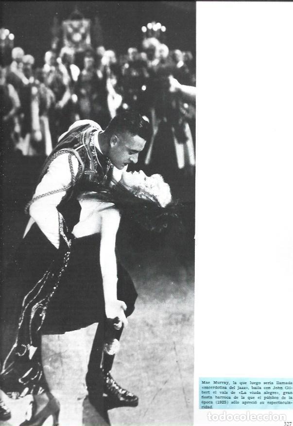 Postales: LAMINA 33979: Mae Murray u John Gilbert en La viuda alegre - VVAA