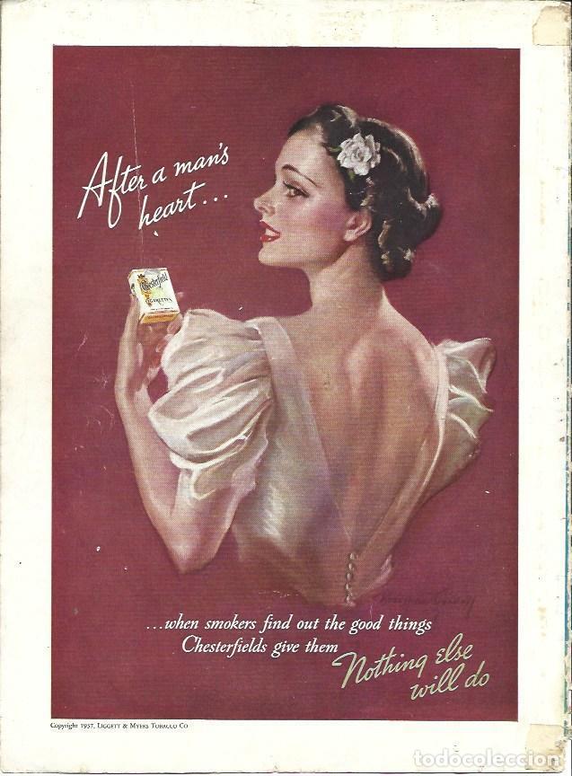Postkarten: LAMINA 34285: Contraportada con publicidad de cigarrillos Chesterfield - VVAA