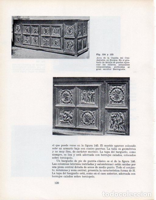 Postales: LAMINA V28351: Arca de la Capilla del Condestable en Burgos - VArios