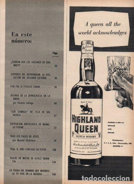 Postales: LAMINA V21485: Publicidad Highland Queen scotch whisky - Varios