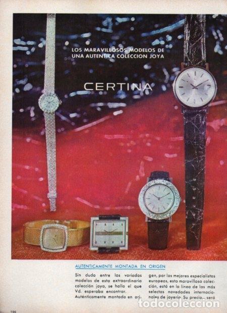 Postales: LAMINA V21521: Publicidad Certina coleccion relojes joya - Varios