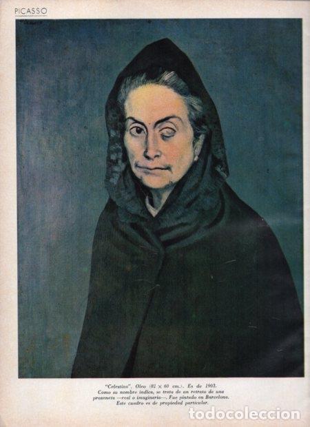 Postales: LAMINA V21638: Celestina por Picasso - Varios