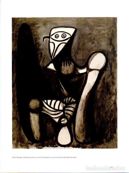 Postcards: LAMINA V28005: Lechuza sobre una silla por Picasso - Varios