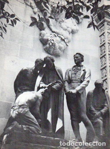 Cartoline: LAMINA V28044: Monumento a los Martires de la Independencia, Barcelona - Varios