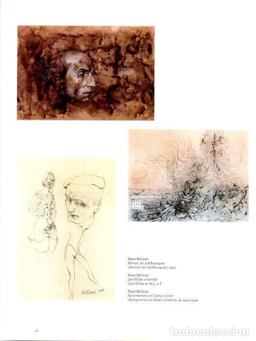 Cartoline: LAMINA V27929: Retrato de Joe Bousquet y Autorretrato con boina militar por Hans Bellmer - Varios