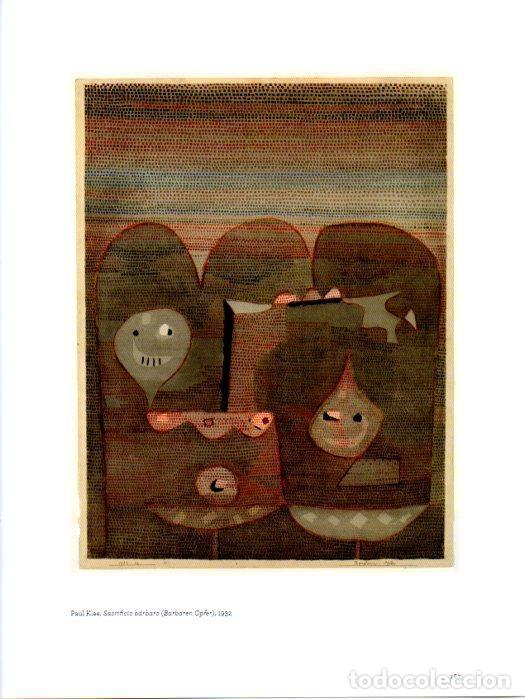 Postcards: LAMINA V27985: Sacrificio barbaro por Paul Klee - Varios