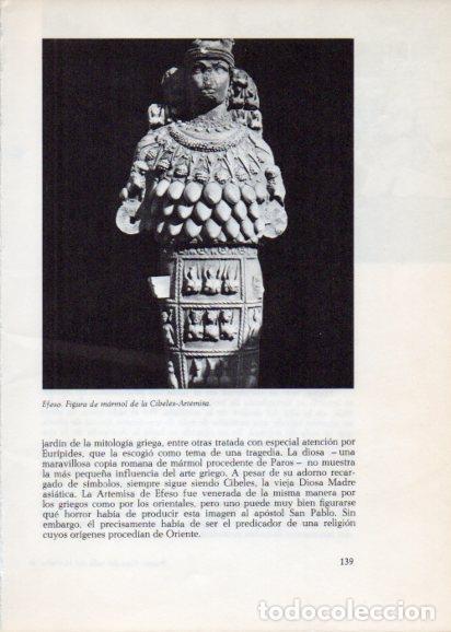 Postcards: LAMINA V28240: Figura de la Cibeles-Artemisa, Efeso - Peter Bamm