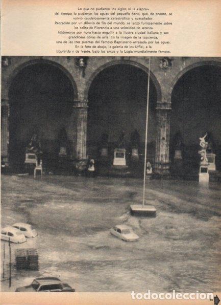 Cartes Postales: LAMINA V21335: Galeria de los Uffizi en Florencia inundadas - Varios