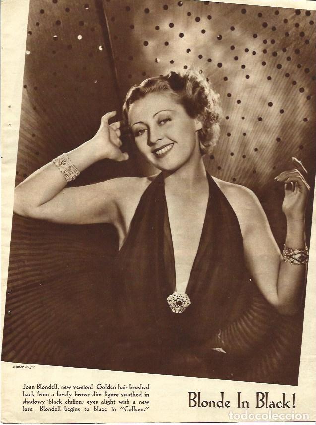 Cartes Postales: LAMINA 34450: Joan Blondell - VVAA