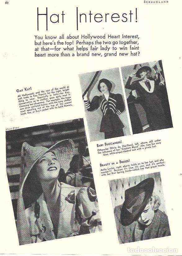 Cartes Postales: LAMINA 34460: Kay Francis, Olivia de Havilland y Anita Louise - VVAA