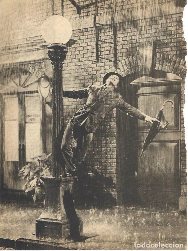 Postais: LAMINA 34511: Gene Kelly en Cantando bajo la lluvia - VVAA