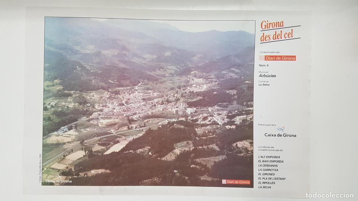 Postkarten: Lamina num 08 Girona des del cel: Municipi Arb&uacute;cies (Comarca La Selva - Girona) - NULL