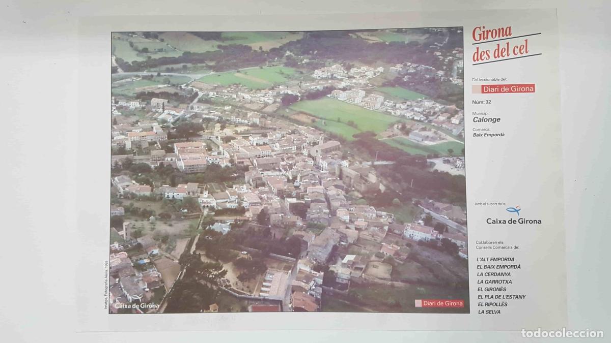 Postkarten: Lamina num 32 Girona des del cel: Municipi Calonge (Comarca Baix Empord&agrave; - Girona) - NULL