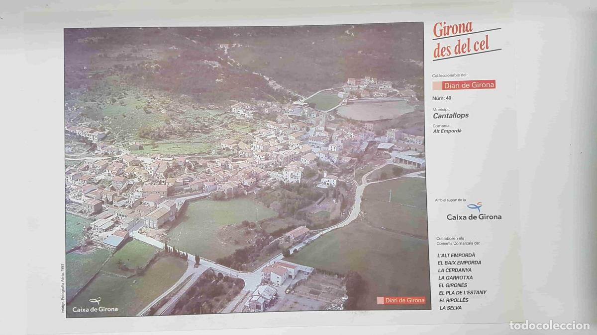 Postkarten: Lamina num 40 Girona des del cel: Municipi Cantallops (Comarca Alt Empord&agrave; - Girona) - NULL