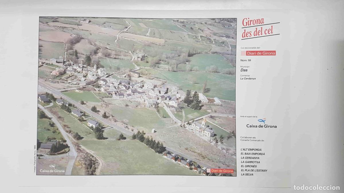 Postkarten: Lamina num 59 Girona des del cel: Municipi Das (Comarca La Cerdenya - Girona) - NULL