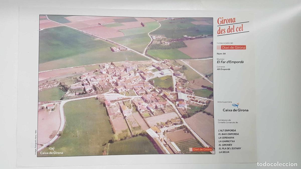 Postkarten: Lamina num 64 Girona des del cel: Municipi El Far d'Empord&agrave; (Comarca Alt Empord&agrave; - Girona) - NULL