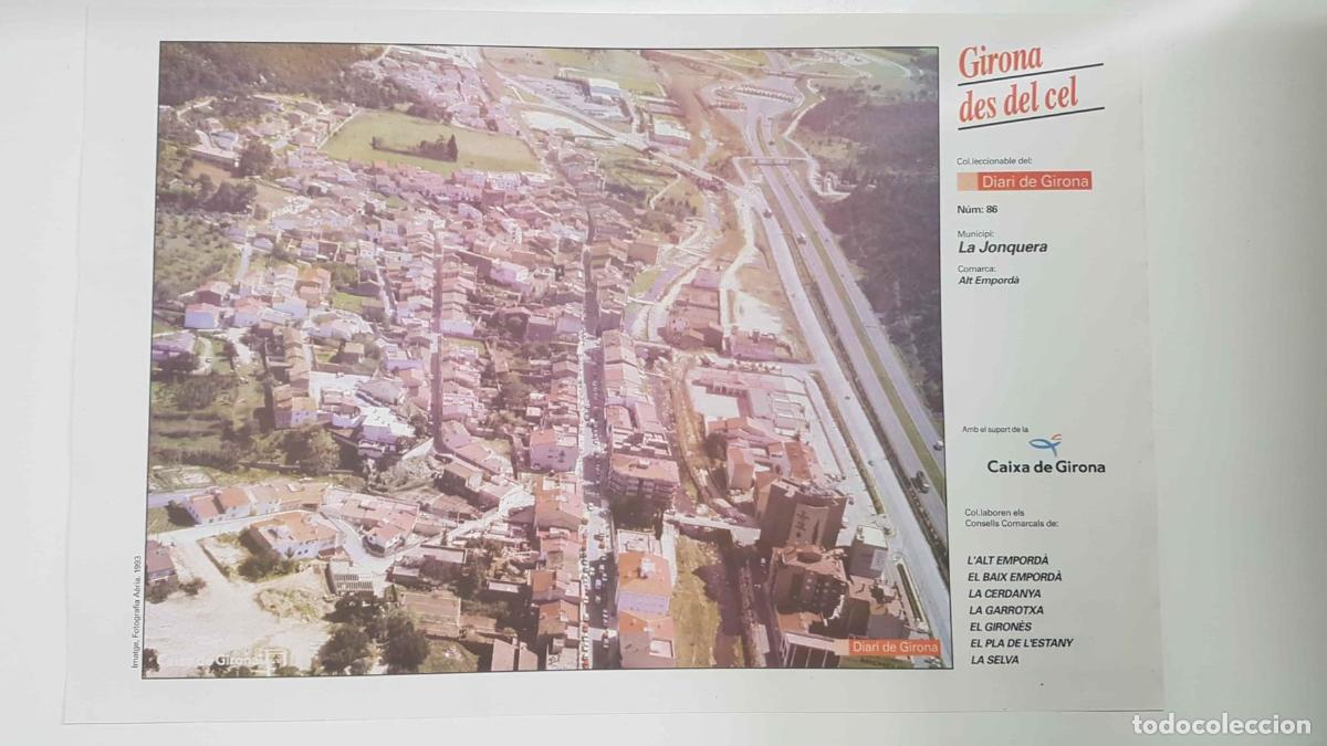 Postkarten: Lamina num 086 Girona des del cel: Municipi La Jonquera (Comarca Alt Empord&agrave; - Girona) - NULL