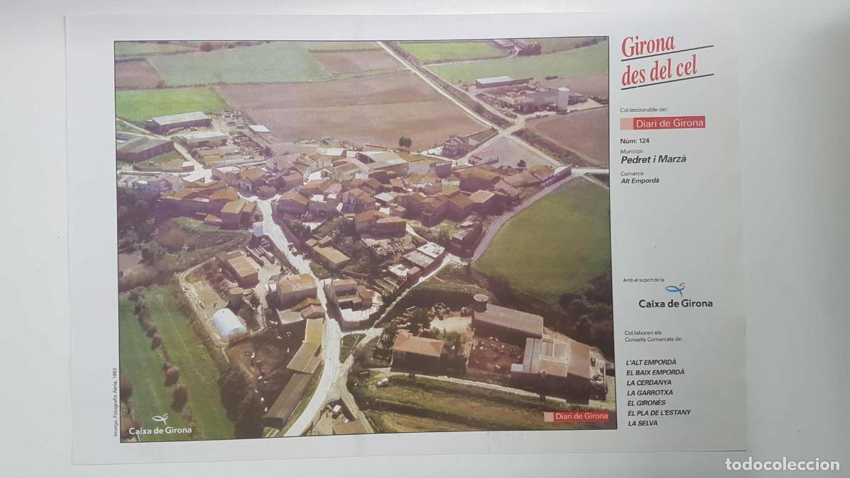 Cartes Postales: Lamina num 124 Girona des del cel: Municipi Pedret i Marz&agrave; (Comarca Alt Empord&agrave; - Girona) - NULL