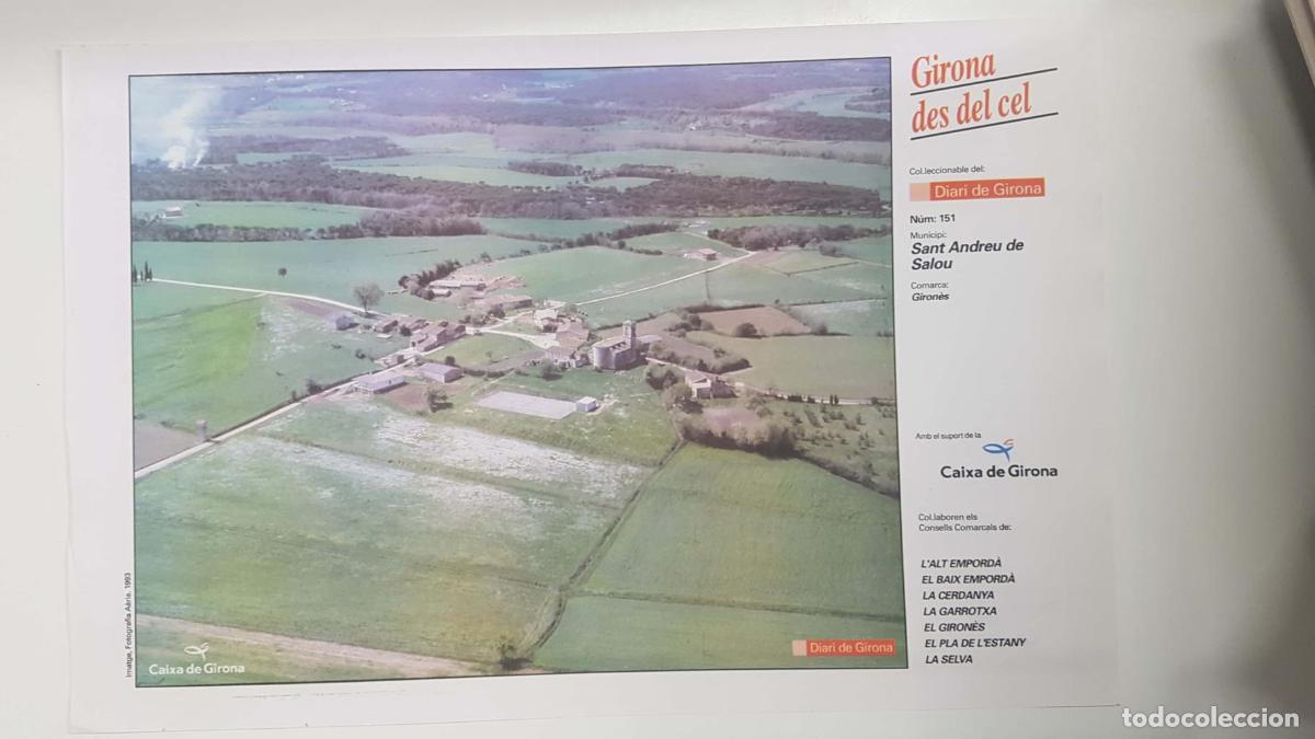 Postais: Lamina num 151 Girona des del cel: Sant Andreu de Salou (Comarca Giron&egrave;s - Girona) - NULL