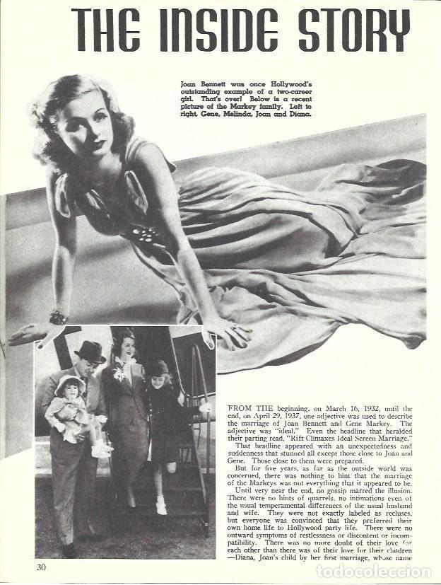 Postkarten: LAMINA 34543: Joan Bennett y su familia - Martin Levin