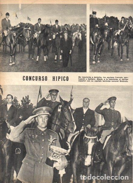 Postkarten: LAMINA V22043: Equipo Espa&ntilde;ol de hipica en Gran Premio de Barcelona - Varios