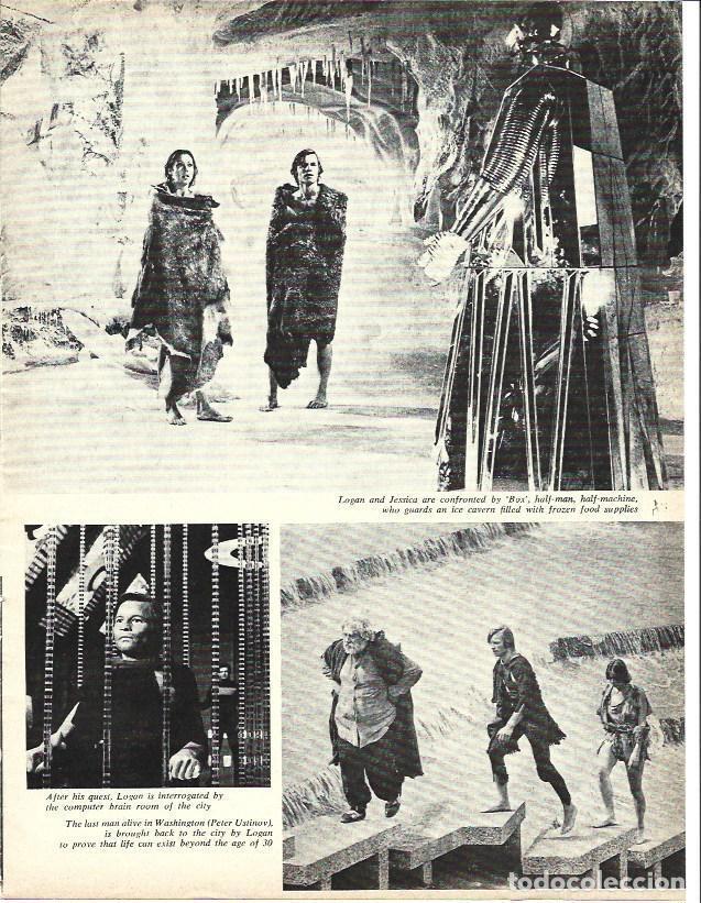 Cartoline: LAMINA 34706: Fotogramas de Logan's Run con Michael York - VVAA