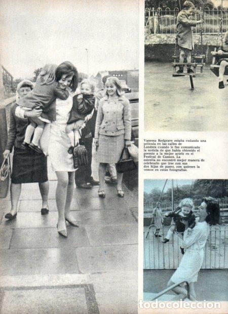 Postcards: LAMINA V21993: Vanessa Redgrave con sus hijas en Londres - Varios
