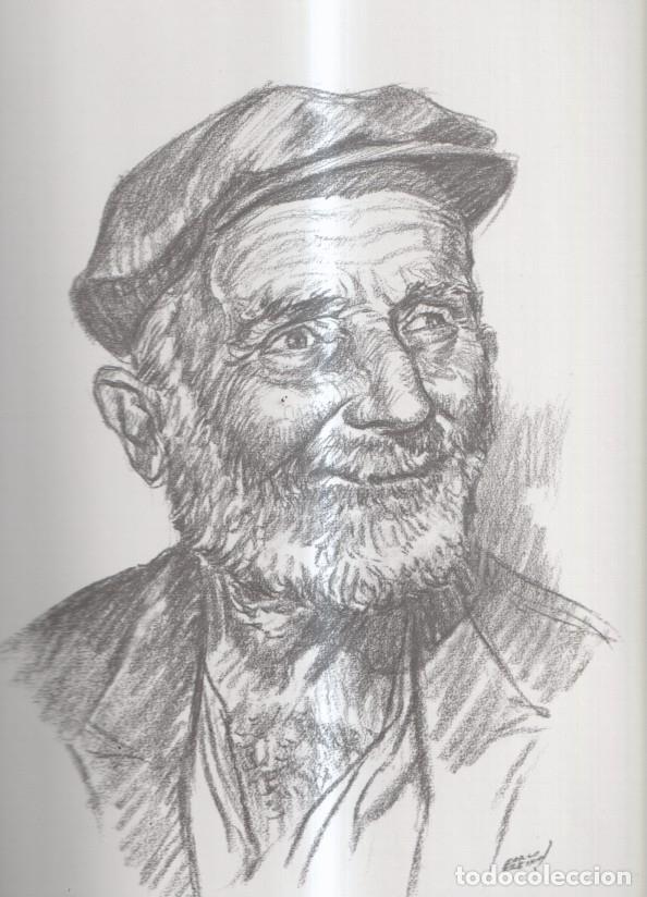 Cartoline: Laminas Carlos Freixas: Rostros campesinos numero 01 (Serie Estudios numero 14 ) - Carlos Freixas