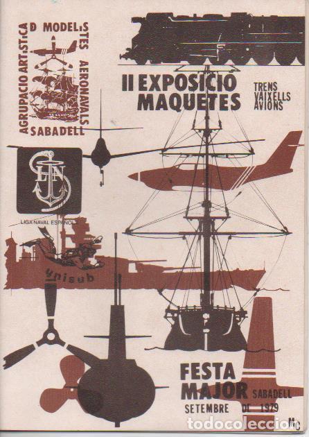 Cartoline: Varios E00511: Programa de Festa Major Sabadell 1979 - Varios