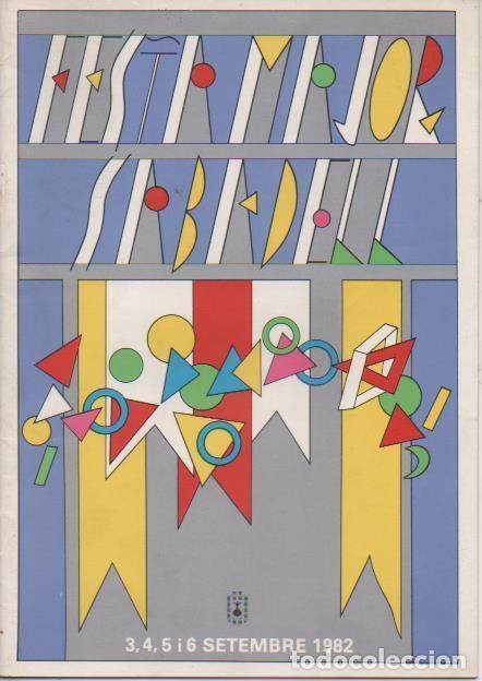 Cartoline: Varios E00507: Programa de Festa Major Sabadell Setembre 1982 - Varios