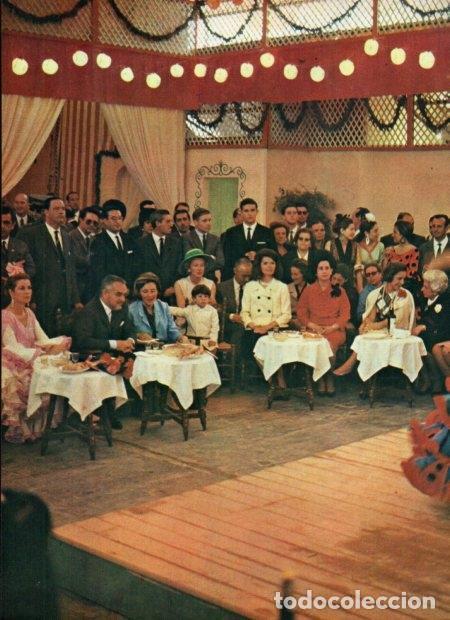 Cartoline: LAMINA V21804: Jacqueline Kennedy en la caseta de los principes de Monaco - Varios