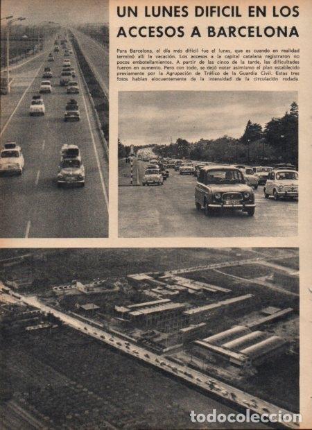 Postkarten: LAMINA V21732: Embotellamiento en los accesos a Barcelona - Varios