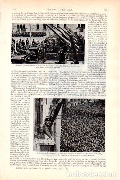 Postkarten: LAMINA V28954: Mussolini en el balcon del palacio de Venecia, Roma - Varios